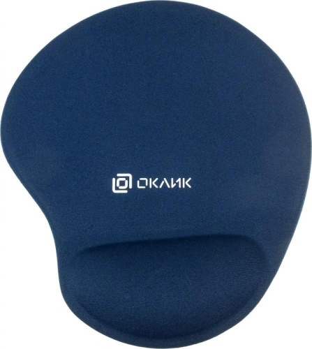 Коврик для мыши Оклик OK-RG0550-BL Мини темно-синий 220x195x20мм | код 1088642 | Oklick