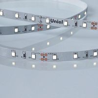 Лента светодиодная ULS-M11-2835-60LED/m-8mm-IP20-DC12V-4.8W/m-4M-6500K PROFI гибкая герметичная на самоклеящейся основе (уп.4м) Uniel UL-00007998