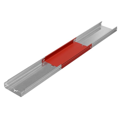 Лоток листовой неперфорированный 200х50 L3000 сталь 0.7мм "БЫСТРЫЙ МОНТАЖ ПЛЮС" LNplus50-200-0.7-3000 оцинк. КМ PL0309 фото 3