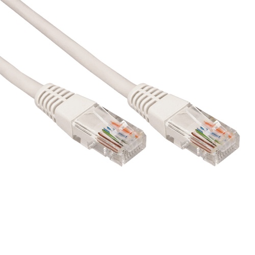 REXANT Патч-корд U/UTP, категория 5e, RJ45-RJ45, неэкранированный, PVC серый, 15 м | код 18-1010 | REXANT