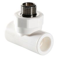 Тройник PPR с переходом на нар. р. 20х1/2" | код. VTp.733.0.02004 | VALTEC