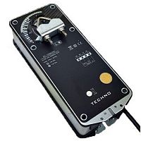 Электропривод воздушной заслонки с пружиной 15Nm, 0-10V, 2SPDT, 24AC/DC | код SC-15AF/24V | Techno