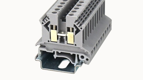 PC2.5B-01P-11-00Z(H), Клемма винтовая PC, 2.5B мм.кв., серый, шт | код 11010000032 | DEGSON
