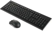 Клавиатура + мышь A4Tech 3000NS клав:черный мышь:черный USB беспроводная Multimedia | код 1911610 | A4TECH