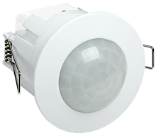 Датчик движения ИК встраиваемый 1200w 360 градусов 6м IP20 белый | код. LDD11-201-1200-001 | IEK
