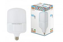 Лампа светодиодная LED T-80Вт 230В 6500К E27 (160x265 мм) НАРОДНАЯ | код SQ0340-1586 | TDM НАРОДНЫЙ