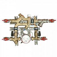 Кв. станц. отопит. контура, т/сч, имп-1,5 куб.м/час. | код. VT.CM.15.I | VALTEC