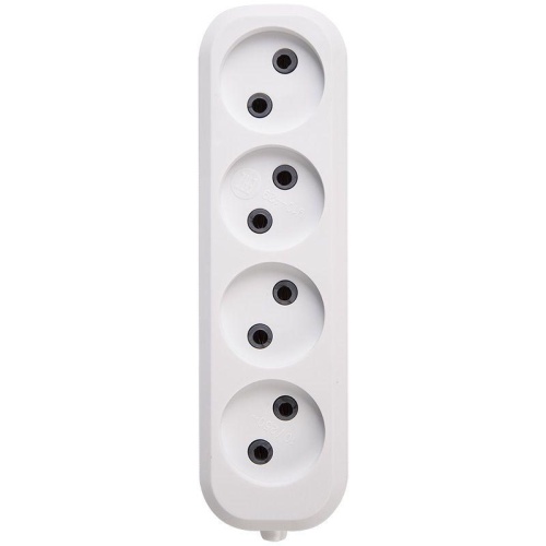 Колодка 4 гнезда без заземления | код 11-8715 | REXANT фото 2 Колодка 4 гнезда без заземления | код 11-8715 | REXANT фото 2