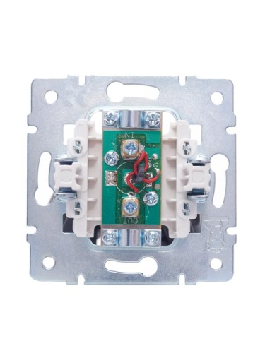 Розетка телевизионная проходная TV 1-м СП Vesna механизм жемчуж./бел. перламутр LEZARD 742-3088-129 фото 6