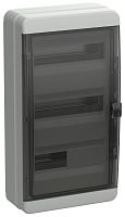 Корпус пластиковый КМПн-36 IP65 черн. прозр. дверь TEKFOR | код TF5-KP72-N-36-65-K03-K02 | IEK