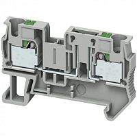 КЛЕМ ВТЫЧ.СЪЕМН КАРТР РАЗЪЕДИНИТ, 2ТЧК, 4ММ,СЕРЫЙ | код NSYTRP42TB | SCHNEIDER ELECTRIC