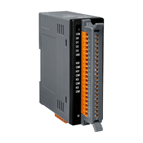 CAN-2060C CANopen slave module of 4-channel DI and Relay Output | код 00-06110911 | ICP DAS