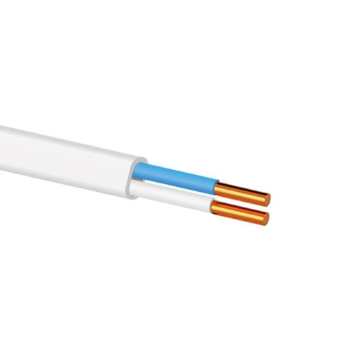 Провод ППВГ 2х2.5 (бухта 100м), белый ТDM | код SQ0129-0002 | РЭМЗ ТМ