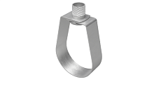 Хомут для спринклерных систем с гайкой М8 для труб d 1'' | код BHS11100 | DKC