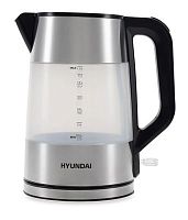 Чайник электрический Hyundai HYK-P4026 1.9л. 2200Вт черный (корпус: пластик) | код 1794322 | HYUNDAI