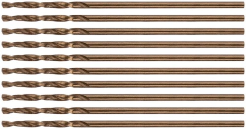 Сверла по металлу HSS с добавкой кобальта 5% Профи 1.0 мм (10 шт) | код 33910 | FIT фото 5