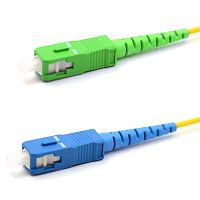 Патч-корд оптический переходной (SM), 9/125 (OS2) SC/APC-SC/UPC, (Simplex), LSZH, 7м | код 50-2061 | REXANT