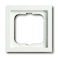 Рамка 1-постовая, серия, серия solo/future linear, цвет белый бархат 1721-884K-500 | код 2CKA001754A4531 | ABB