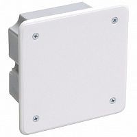 коробка КМ41007 распаячная для твердых стен d80x40 (с крышкой) | код. UKT11-080-040-000 | IEK