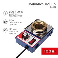 Паяльная ванна REXANT, модель R38, 100 Вт, 38 мм, 200-480 °C | код 09-9010 | REXANT