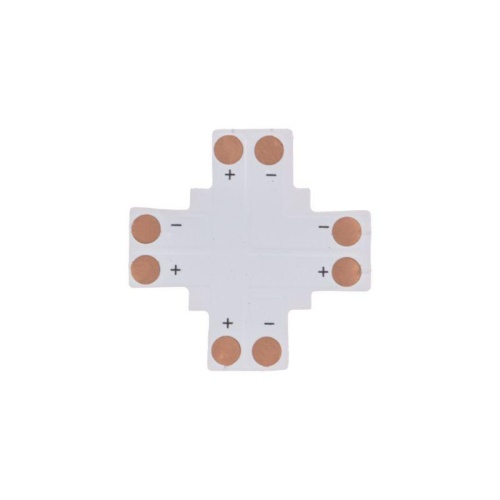 Коннектор Х-образный для светодиодной ленты SMD 8мм Rexant 148-121 фото 3