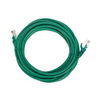 Патч-корд U/UTP, CAT 5e, RJ45-RJ45, 26AWG, LSZH, зеленый, 5м REXANT | код 02-0106-5 | REXANT