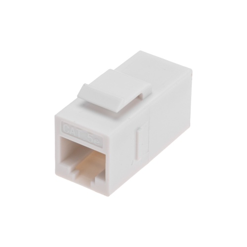 Адаптер проходной формата Keystone, Jack RJ-45(8P8C), UTP, CAT 5e REXANT PRO | код 02-0101 | REXANT