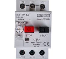 Автомат защиты двигателя MKS1TM-1.6 | код MKS1TM-1.6 | EMAS