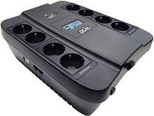 Источник бесперебойного питания Powercom Spider SPD-750U LCD 450Вт 750ВА черный | код 1138691 | POWERCOM