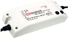 Источник питания AC-DC, 60Вт, IP64, вход 90…305В AC, 47…63Гц/127…431В DC, ККМ, выход 42В/1.4, изоляция 3750В AC, в кожухе 161х61.5х35, -40…+50С. Рег-ка вых. тока по кабелю | код HLN-60H-42B | MeanWell