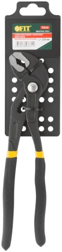Клещи переставные, быстрая регулировка, Профи 250 мм | код 70646 | FIT фото 3
