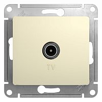 Механизм коннектора TV антенны Glossa беж. | код. GSL000293 | Schneider Electric