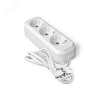 Удлинитель 3х3м с заземл. IP20 Е-303А ПВС 3х1.5 | код 1722 | Universal