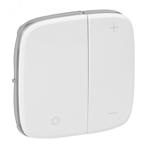 Valena ALLURE Лицевая панель для кнопочного светорегулятора Белая | код 752085 | Legrand