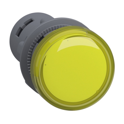 СИГНАЛЬНАЯ ЛАМПА 22ММ ЖЕЛТАЯ, ПЛАСТИК, LED, 220 В DC XA2EVMD8LC | код XA2EVMD8LC | SCHNEIDER ELECTRIC