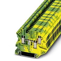 Клемма защитного провода UT 2.5-TWIN-PE | код 3044539 | Phoenix Contact