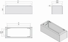 Доп. секция KVR-32 PE 53 (В262хШ529хГ320) | код 001602323 | ETI