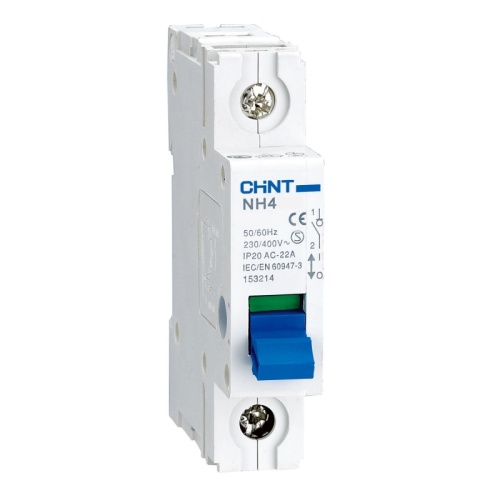 Выключатель нагрузки NH4 1P 80A (CHINT) | код 398109 | CHINT