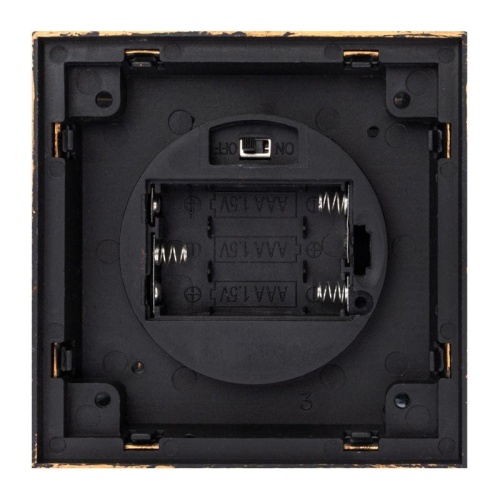 Фонарь декоративный 10.5х10.5х22.5см тепл. бел. со свечкой корпус бронз. Neon-Night 513-053 фото 8