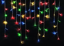 Гирлянда новогодняя светодиодная NGF-D029-01 бахрома RGBY 240 4.7х0.6м IP44 BL | код 93687 | Navigator Group