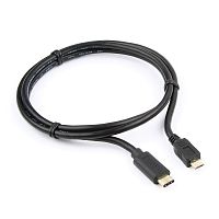 Кабель USB Cablexpert CCP-USB2-mBMCM-1M, USB2.0 microBM/USB Type-C, 1м, пакет | код CCP-USB2-mBMCM-1M | Cablexpert
