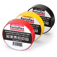 Изолента ПВХ 19х0.15x20 белая (Fortisflex) | код 71231| Fortisflex