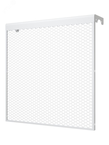 Экран радиаторный просечно-вытяжной, 4-х секционный, стальной 390х610х140 | код 4 ДМЭР | EVECS