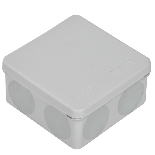 Коробка расп. КМ42455 о/п 100х100х50мм IP67 8 вв. серая IEK | код UKO21-100-100-050-K41-66 | IEK фото 3