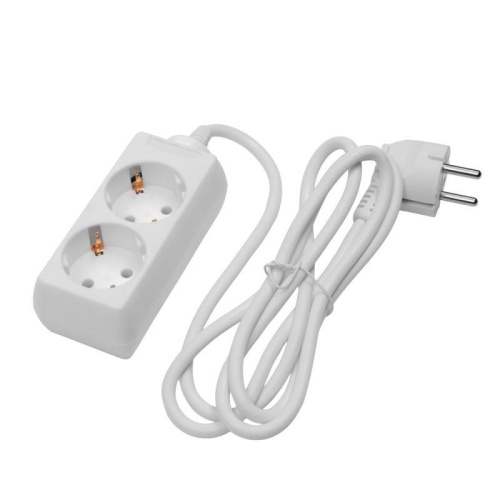 Удлинитель 2х1.5м с заземл. 16А IP20 S 2х1.5-Z 3.5кВт Volsten 9308 фото 2