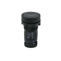 Кнопка плоская черная, 1NO, IP54, пластик MTB7-EA21 | код 132690 | MEYERTEC