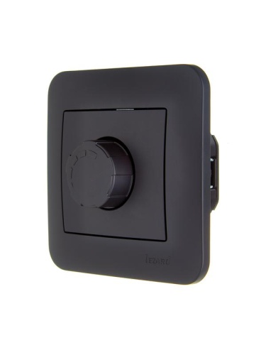 Светорегулятор СП 800Вт ASTI в сборе черн. бархат LEZARD 7081-4242-115 фото 3