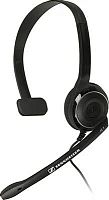 Наушники с микрофоном Sennheiser PC 7 черный 2м накладные USB оголовье | код 1892512 | Sennheiser
