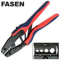 Кримпер для обжима кабельных наконечников FASEN DR-416TX | код 109932 | Fasen