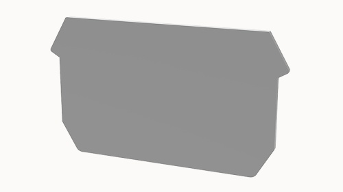 D-PCDK2.5-01P-11-00Z(H), Концевая крышка, для PCDK2.5, серый, шт | код 11060000005 | DEGSON